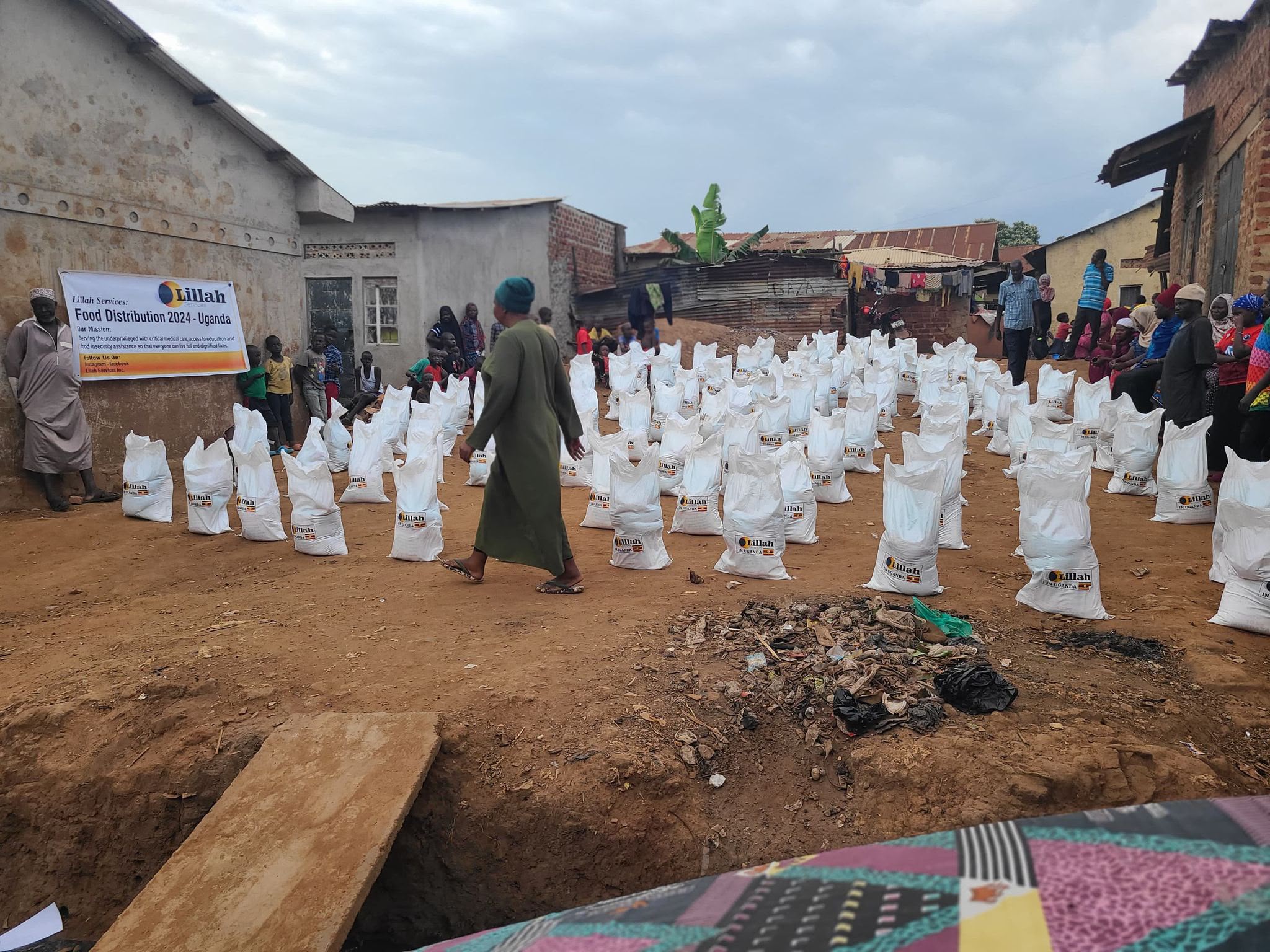 Lillah Services food distribution