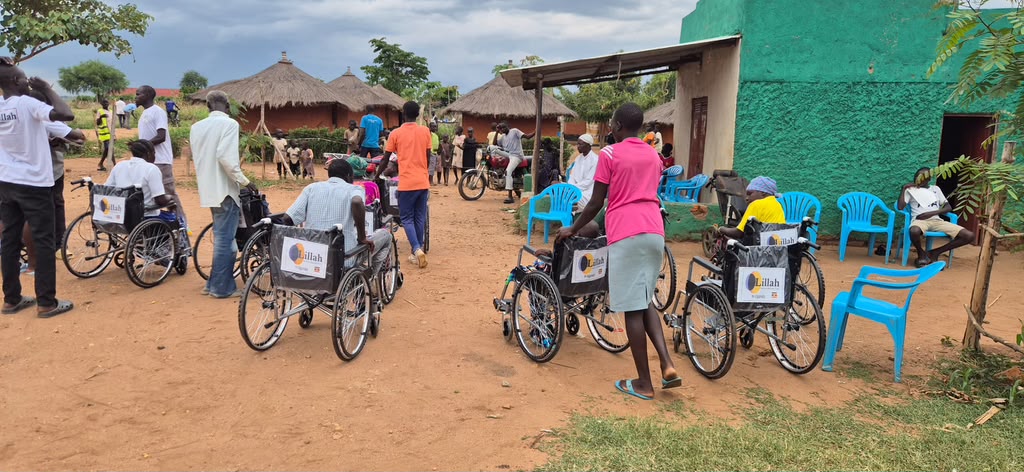 Lillah Services wheelchair distribution